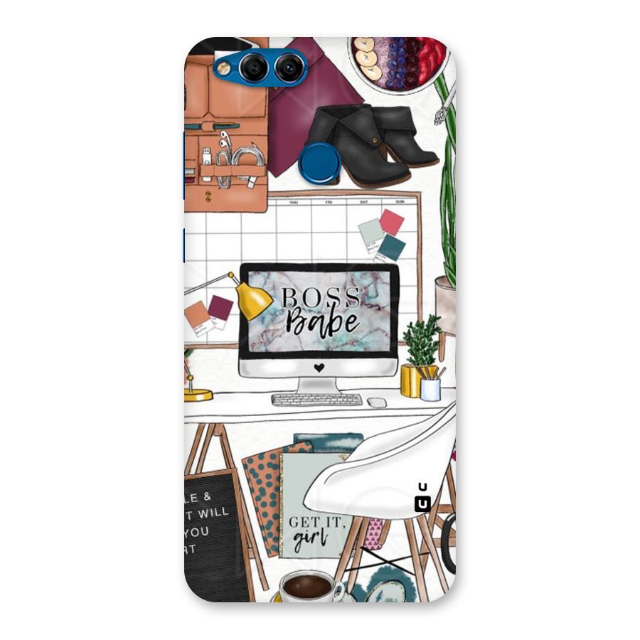 Boss Babe Back Case for Honor 7X