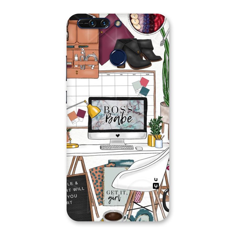 Boss Babe Back Case for Honor 8 Pro