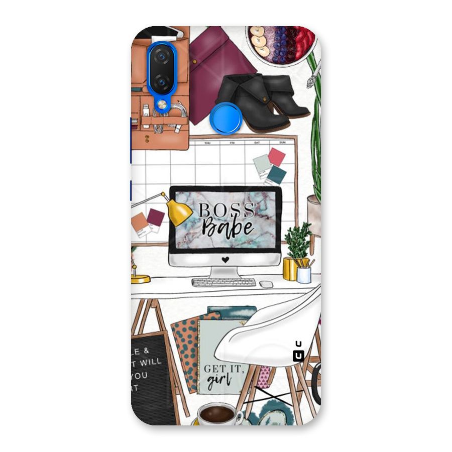 Boss Babe Back Case for Huawei P Smart+