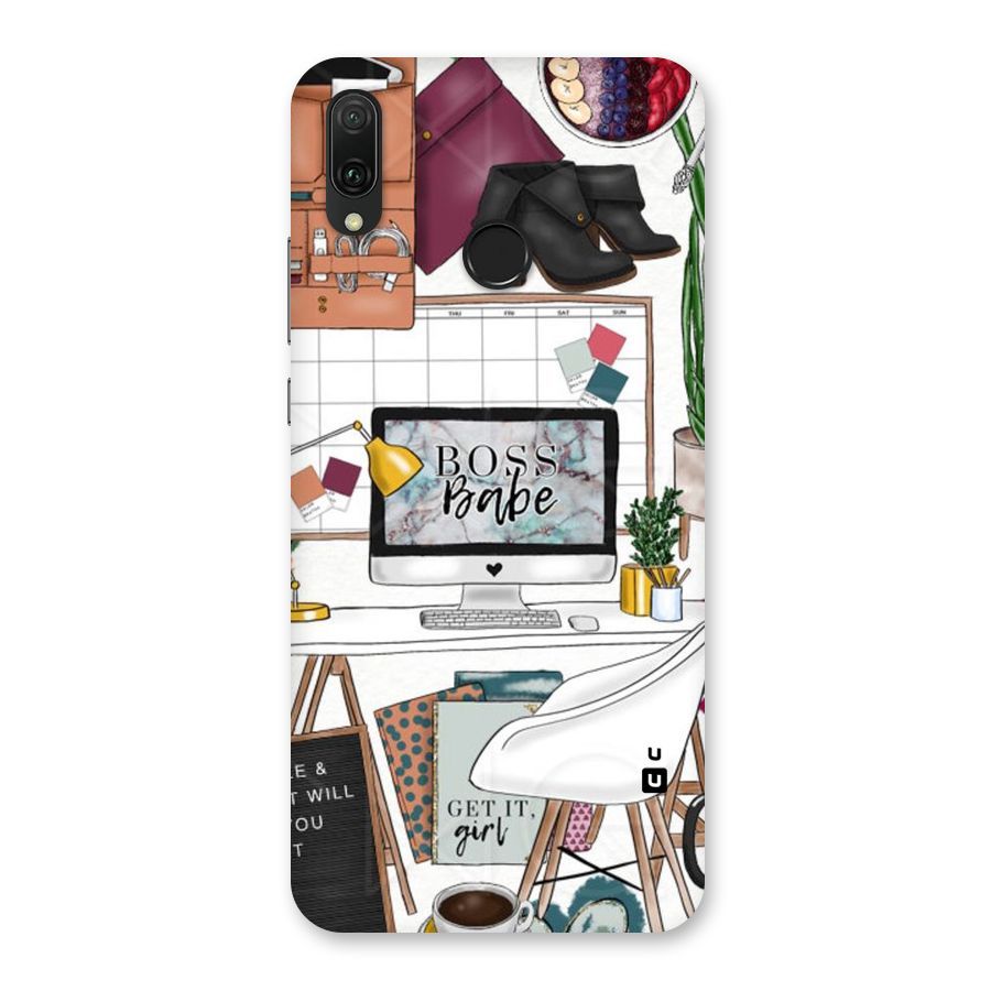 Boss Babe Back Case for Huawei Y9 (2019)