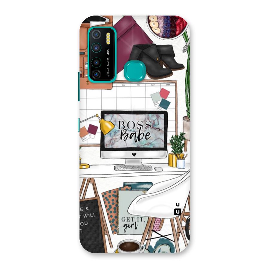 Boss Babe Back Case for Infinix Hot 9 Pro