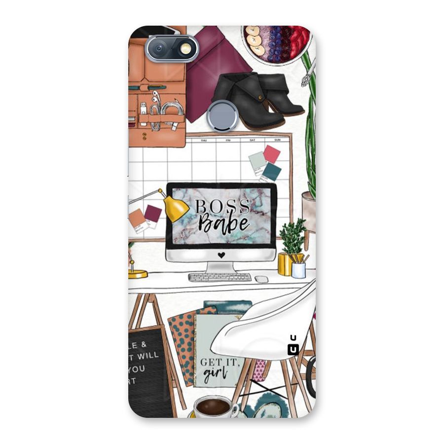 Boss Babe Back Case for Infinix Note 5