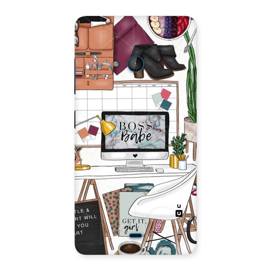 Boss Babe Back Case for Lumia 540