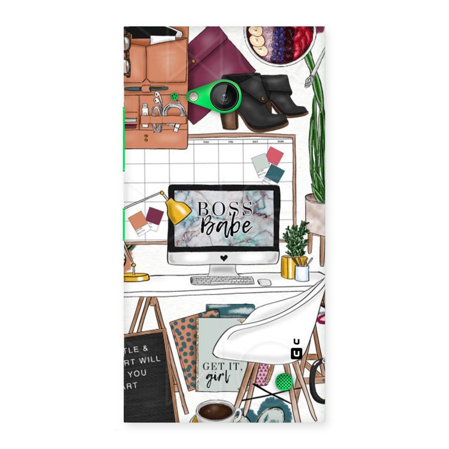 Boss Babe Back Case for Lumia 730