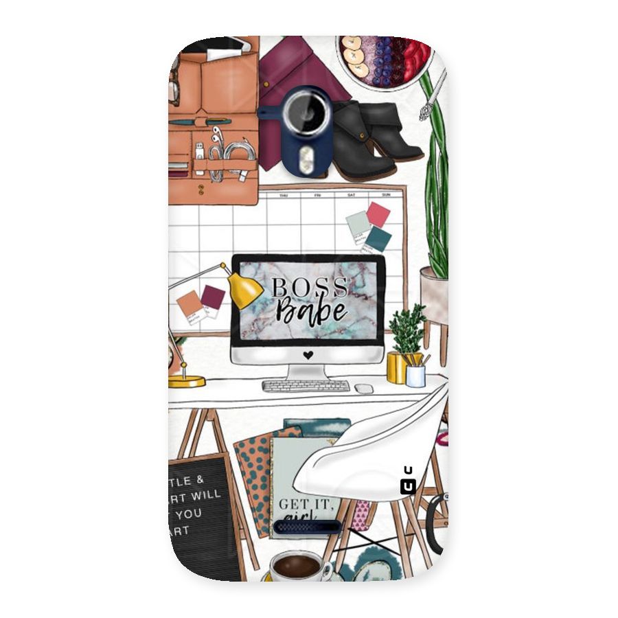 Boss Babe Back Case for Micromax Canvas Magnus A117