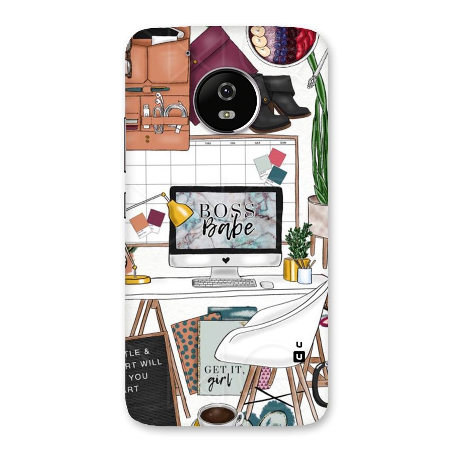 Boss Babe Back Case for Moto G5