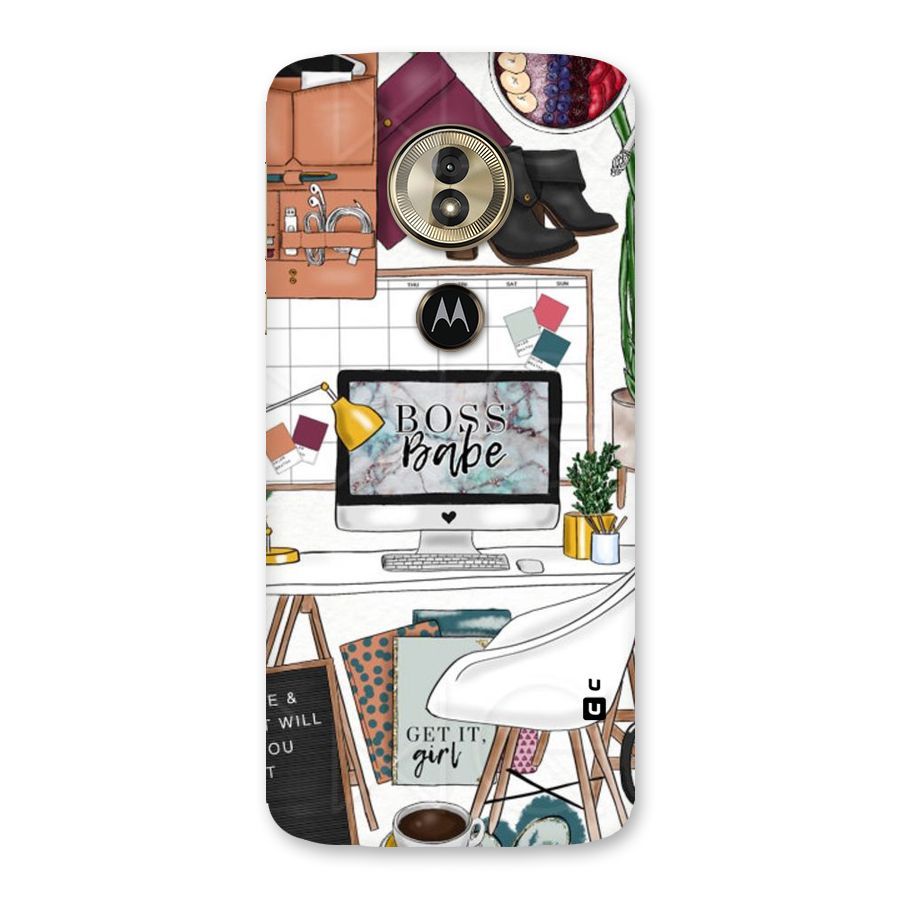 Boss Babe Back Case for Moto G6 Play