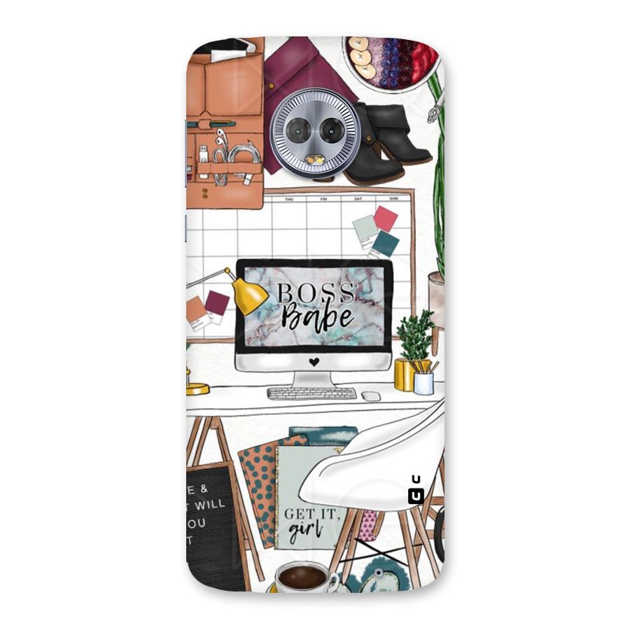 Boss Babe Back Case for Moto G6 Plus