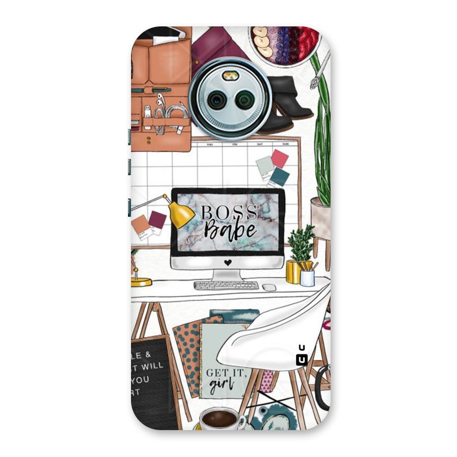 Boss Babe Back Case for Moto X4