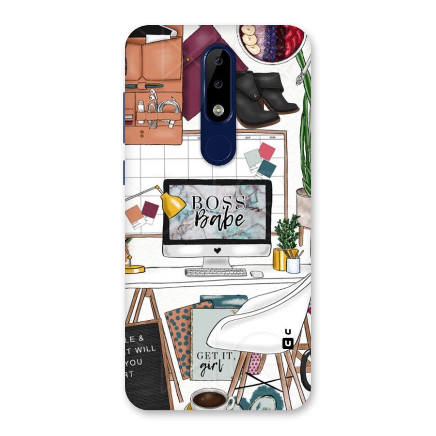 Boss Babe Back Case for Nokia 5.1 Plus