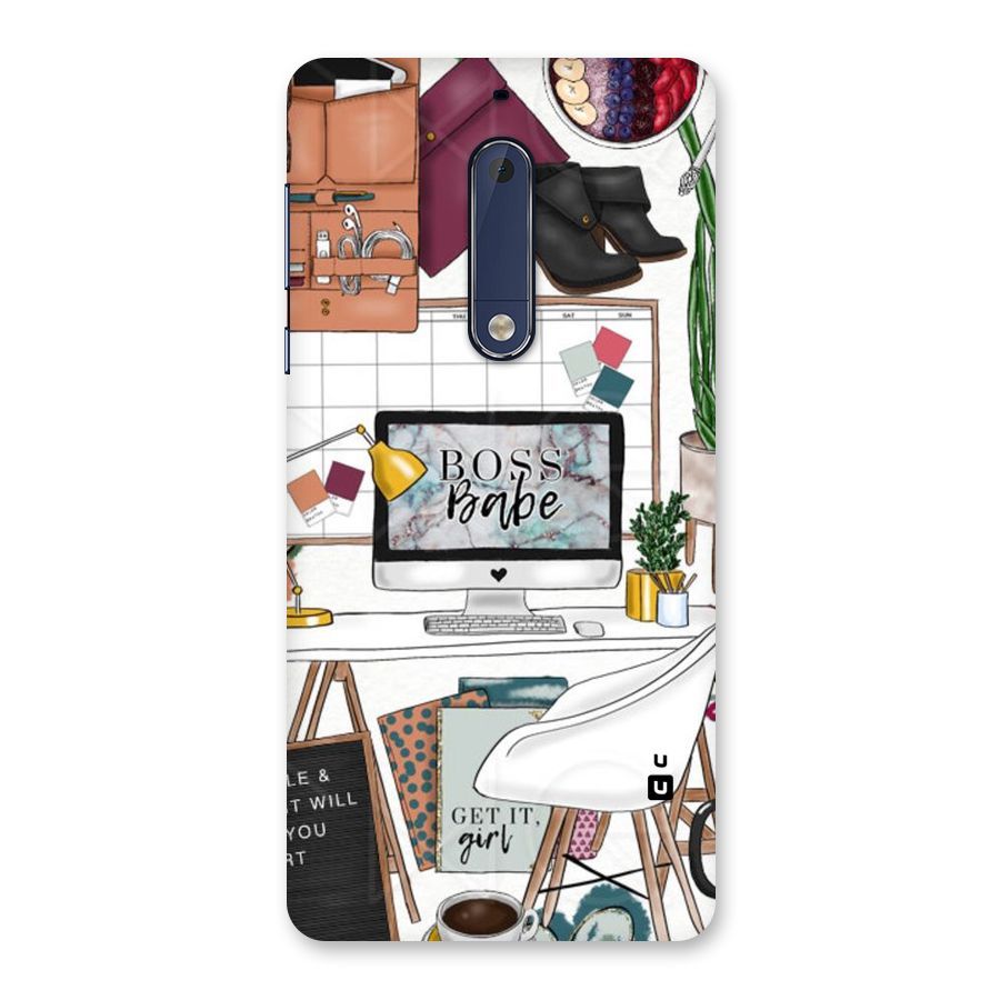 Boss Babe Back Case for Nokia 5