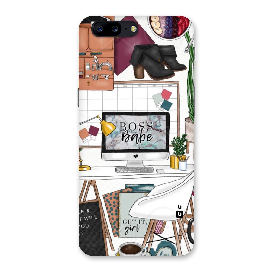 Boss Babe Back Case for OnePlus 5