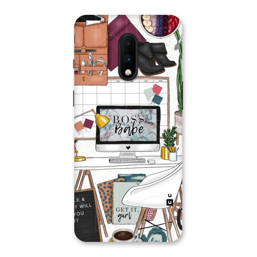 Boss Babe Back Case for OnePlus 7