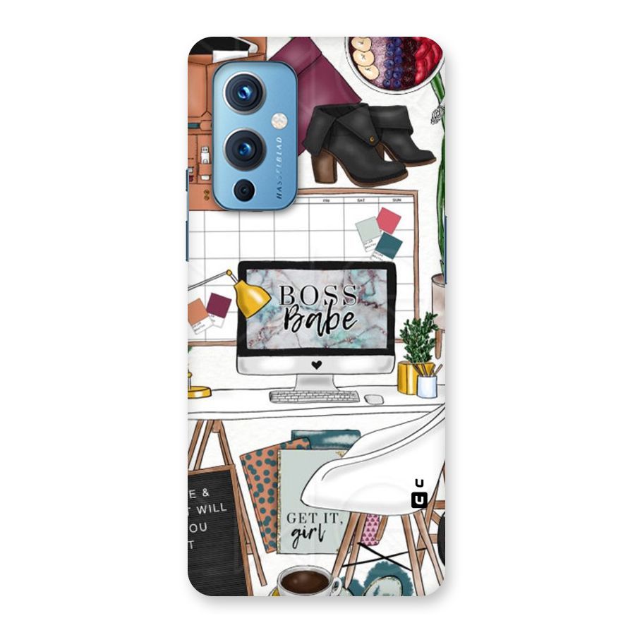 Boss Babe Back Case for OnePlus 9
