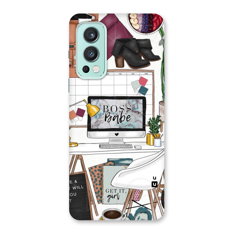Boss Babe Back Case for OnePlus Nord 2 5G