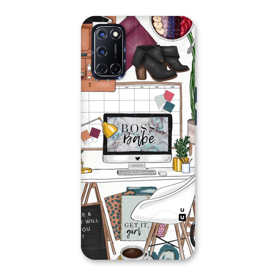 Boss Babe Back Case for Oppo A52