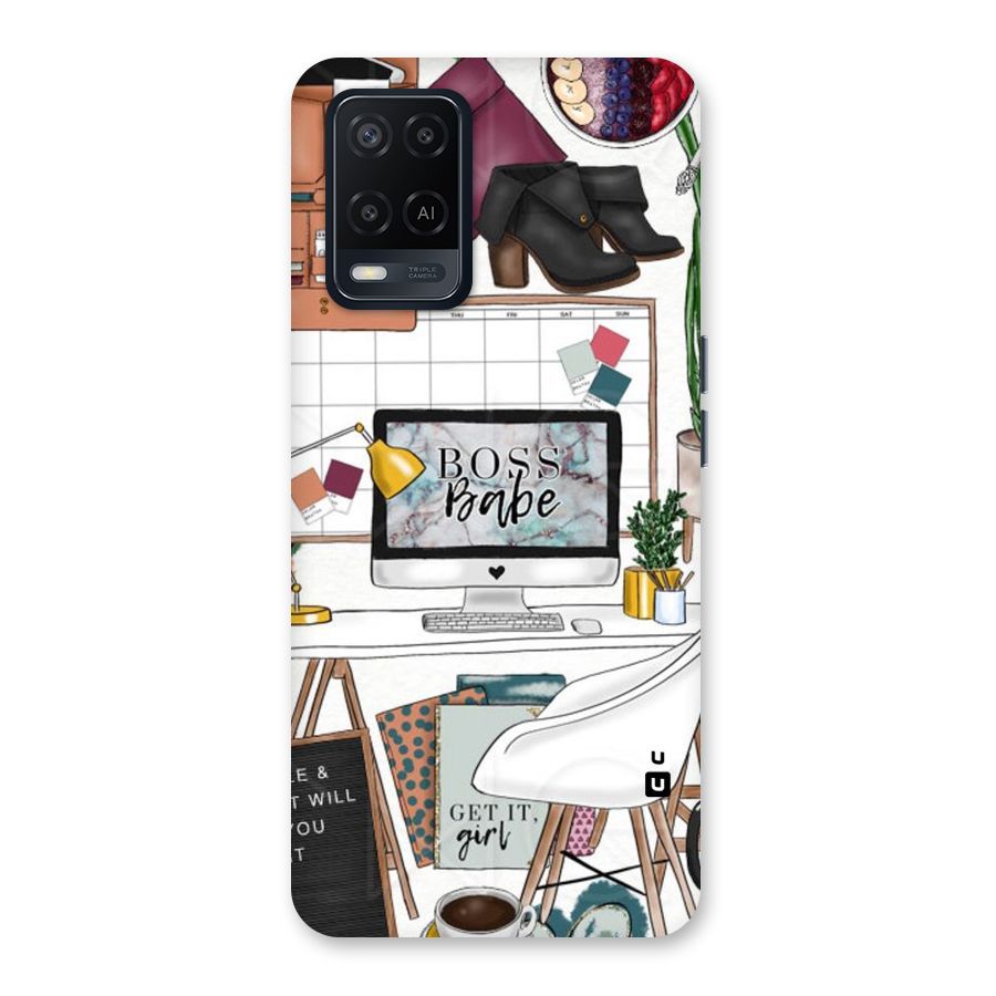 Boss Babe Back Case for Oppo A54