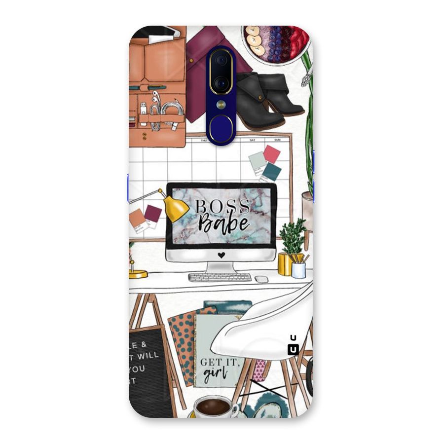 Boss Babe Back Case for Oppo F11
