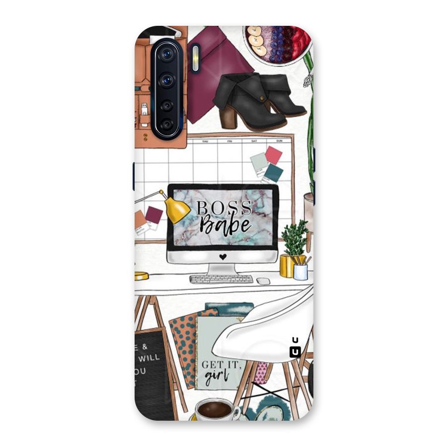 Boss Babe Back Case for Oppo F15