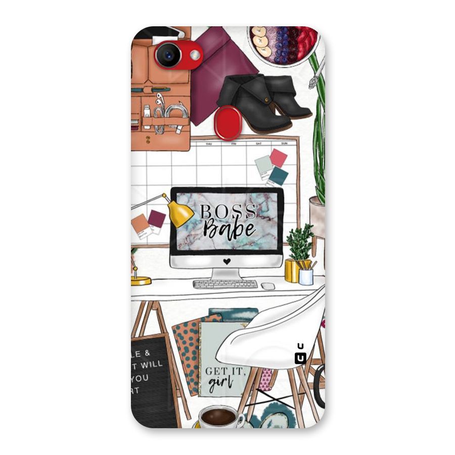 Boss Babe Back Case for Oppo F7