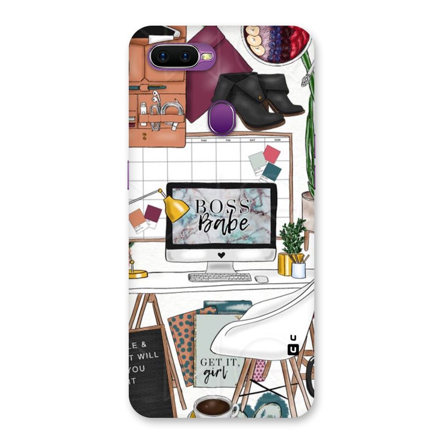Boss Babe Back Case for Oppo F9