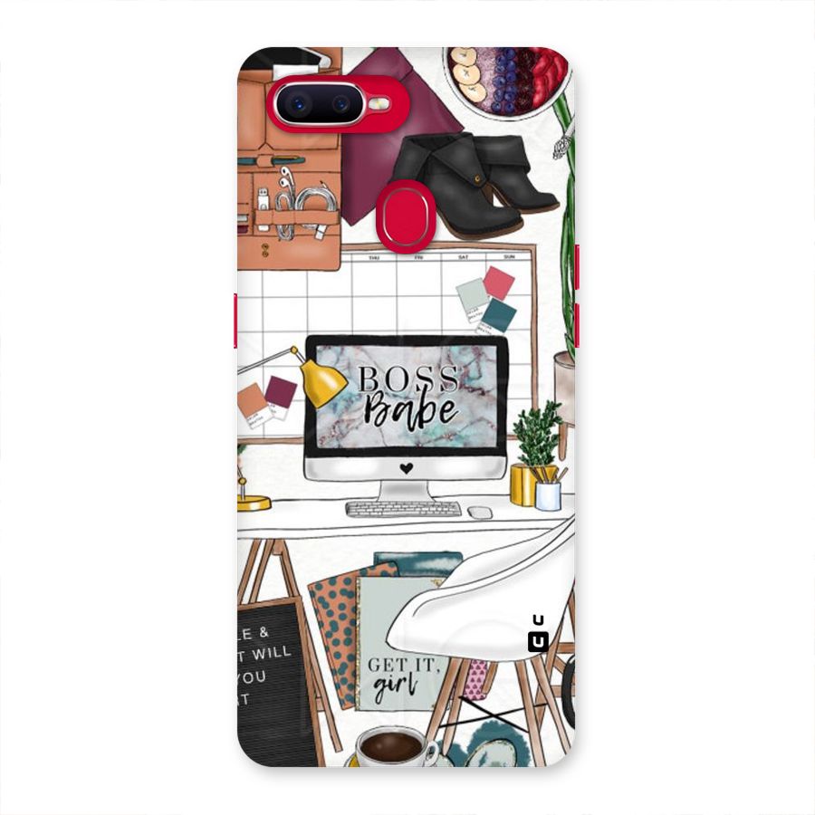 Boss Babe Back Case for Oppo F9 Pro