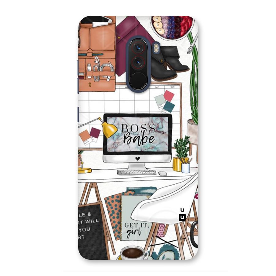Boss Babe Back Case for Poco F1