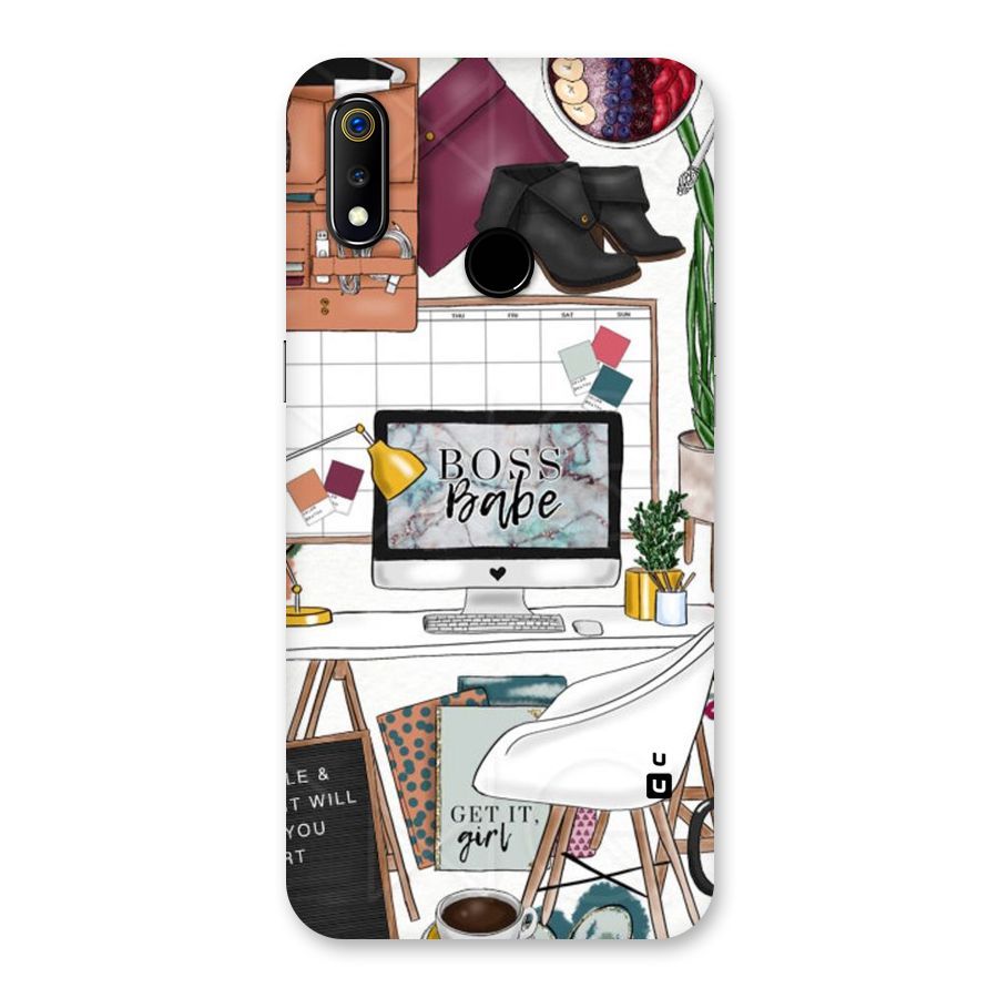 Boss Babe Back Case for Realme 3