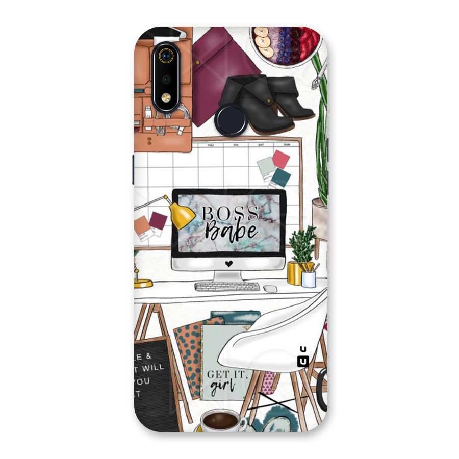 Boss Babe Back Case for Realme 3i