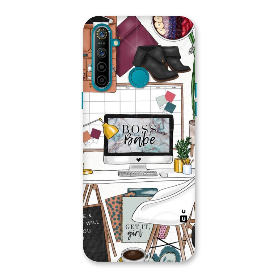 Boss Babe Back Case for Realme 5i