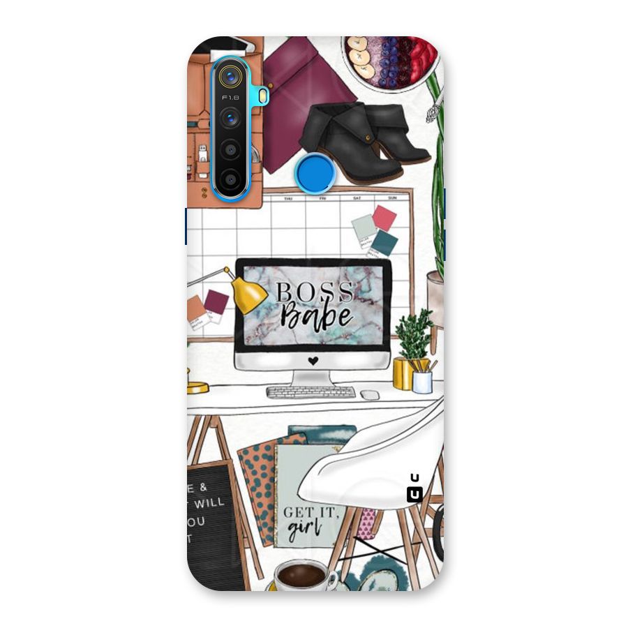 Boss Babe Back Case for Realme 5s