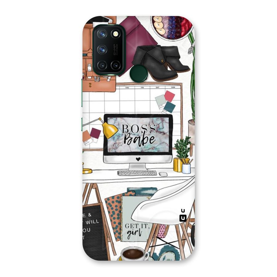Boss Babe Back Case for Realme 7i