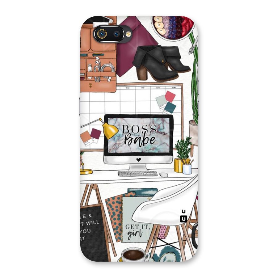 Boss Babe Back Case for Realme C2