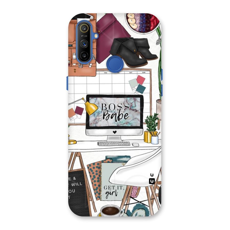 Boss Babe Back Case for Realme Narzo 10A