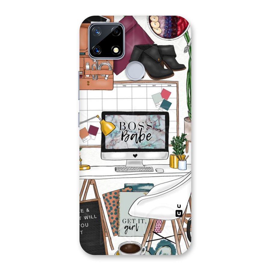 Boss Babe Back Case for Realme Narzo 20