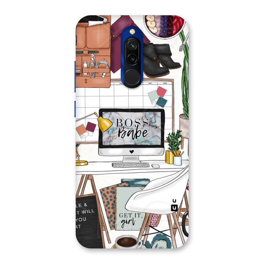 Boss Babe Back Case for Redmi 8