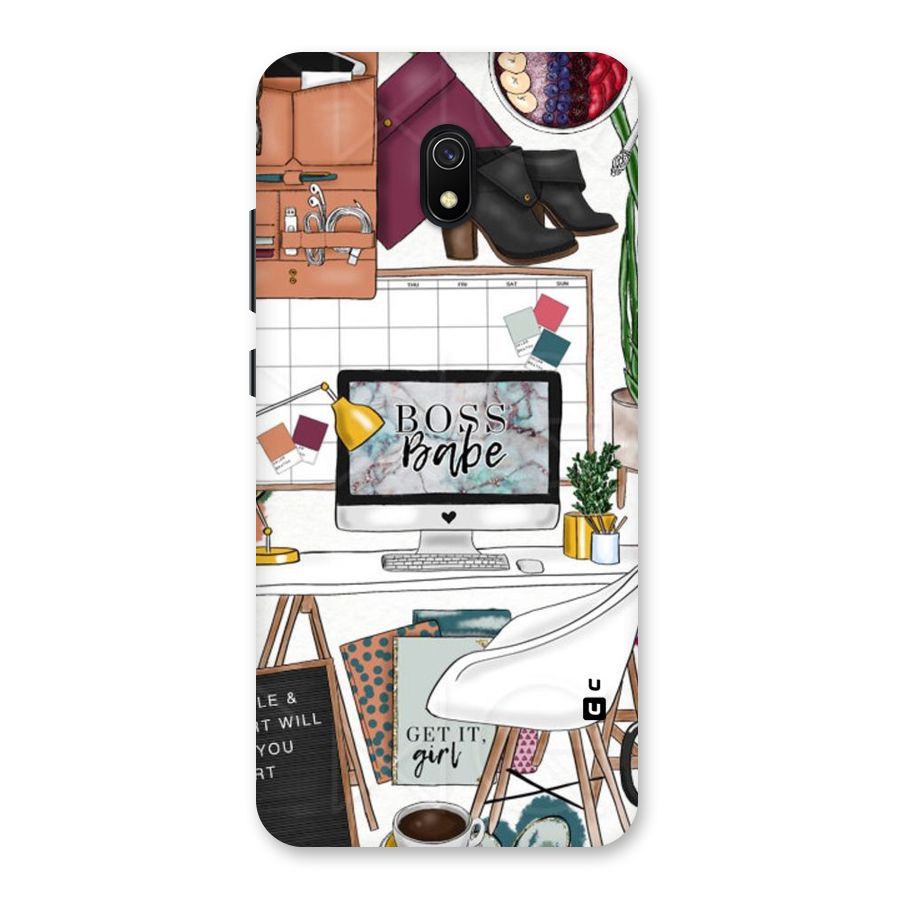 Boss Babe Back Case for Redmi 8A