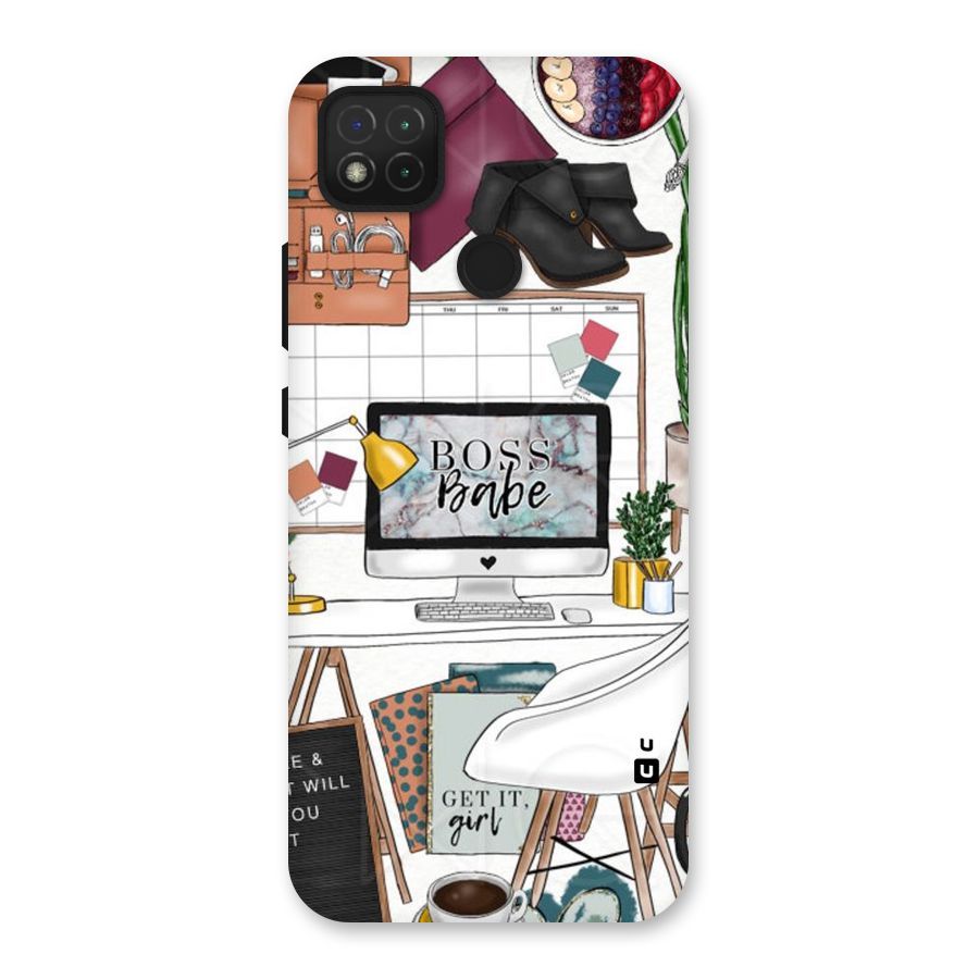 Boss Babe Back Case for Redmi 9