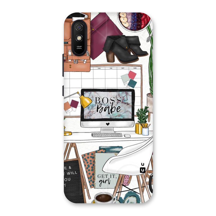 Boss Babe Back Case for Redmi 9i