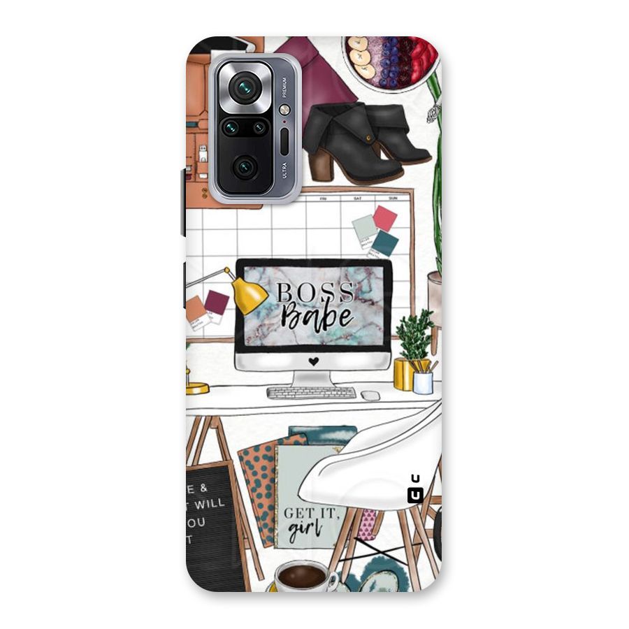 Boss Babe Back Case for Redmi Note 10 Pro Max