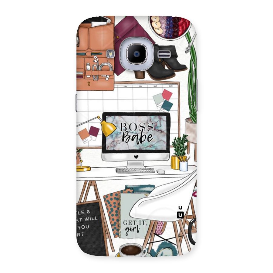 Boss Babe Back Case for Samsung Galaxy J2 2016