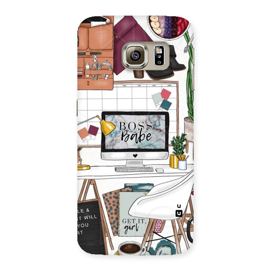Boss Babe Back Case for Samsung Galaxy S6 Edge