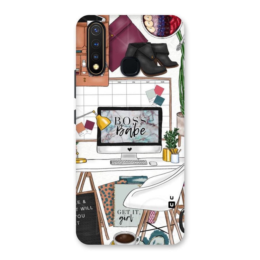 Boss Babe Back Case for Vivo U20