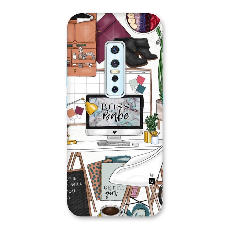 Boss Babe Back Case for Vivo V17 Pro