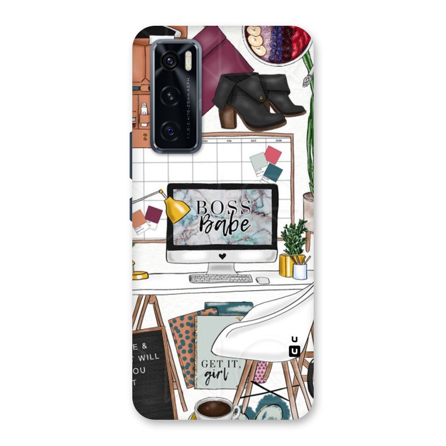 Boss Babe Back Case for Vivo V20 SE