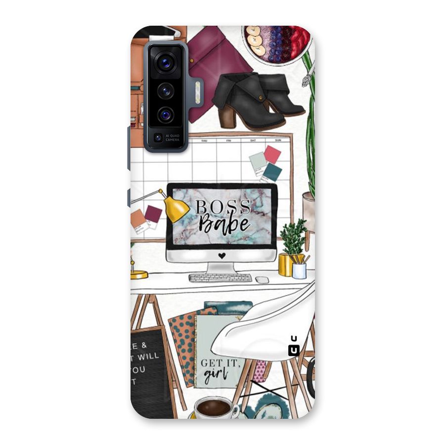 Boss Babe Back Case for Vivo X50