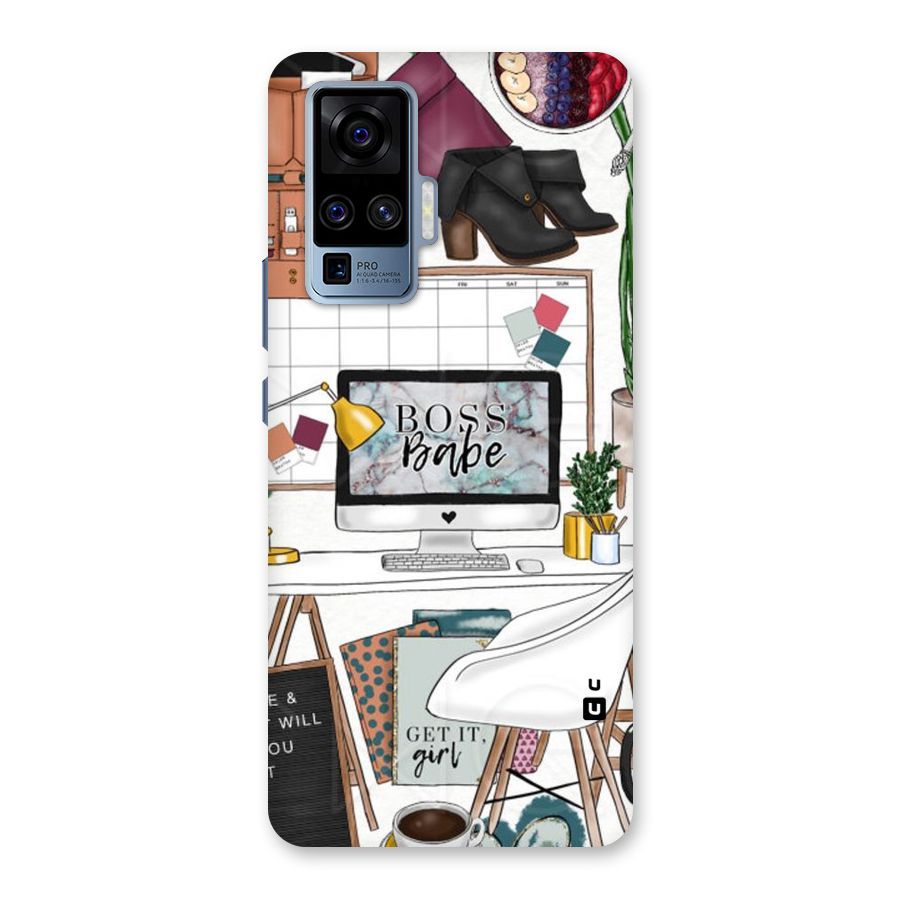 Boss Babe Back Case for Vivo X50 Pro