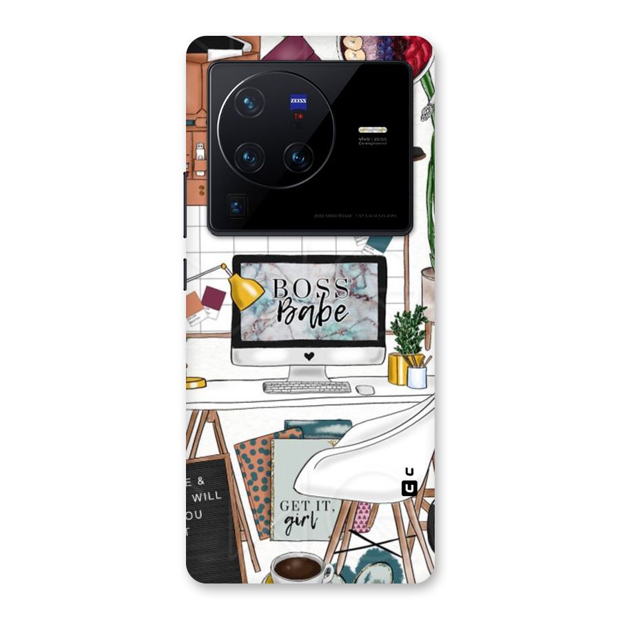 Boss Babe Back Case for Vivo X80 Pro