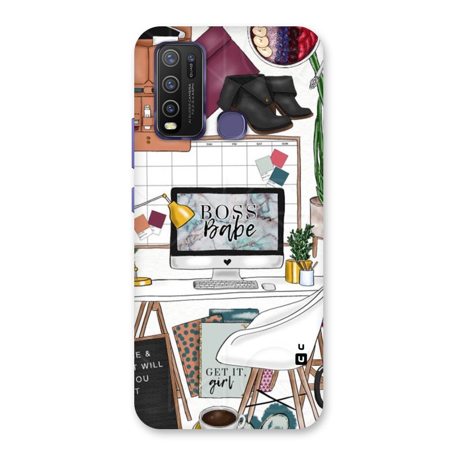 Boss Babe Back Case for Vivo Y30