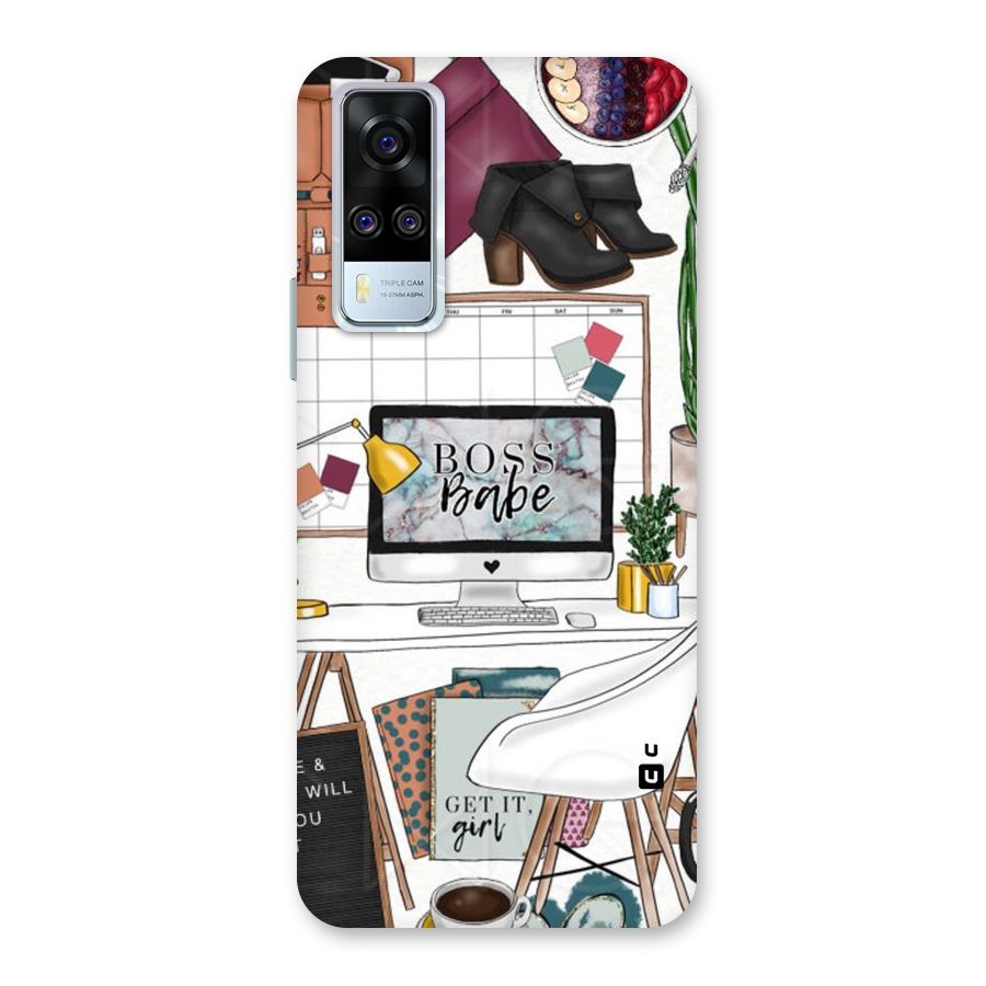 Boss Babe Back Case for Vivo Y31